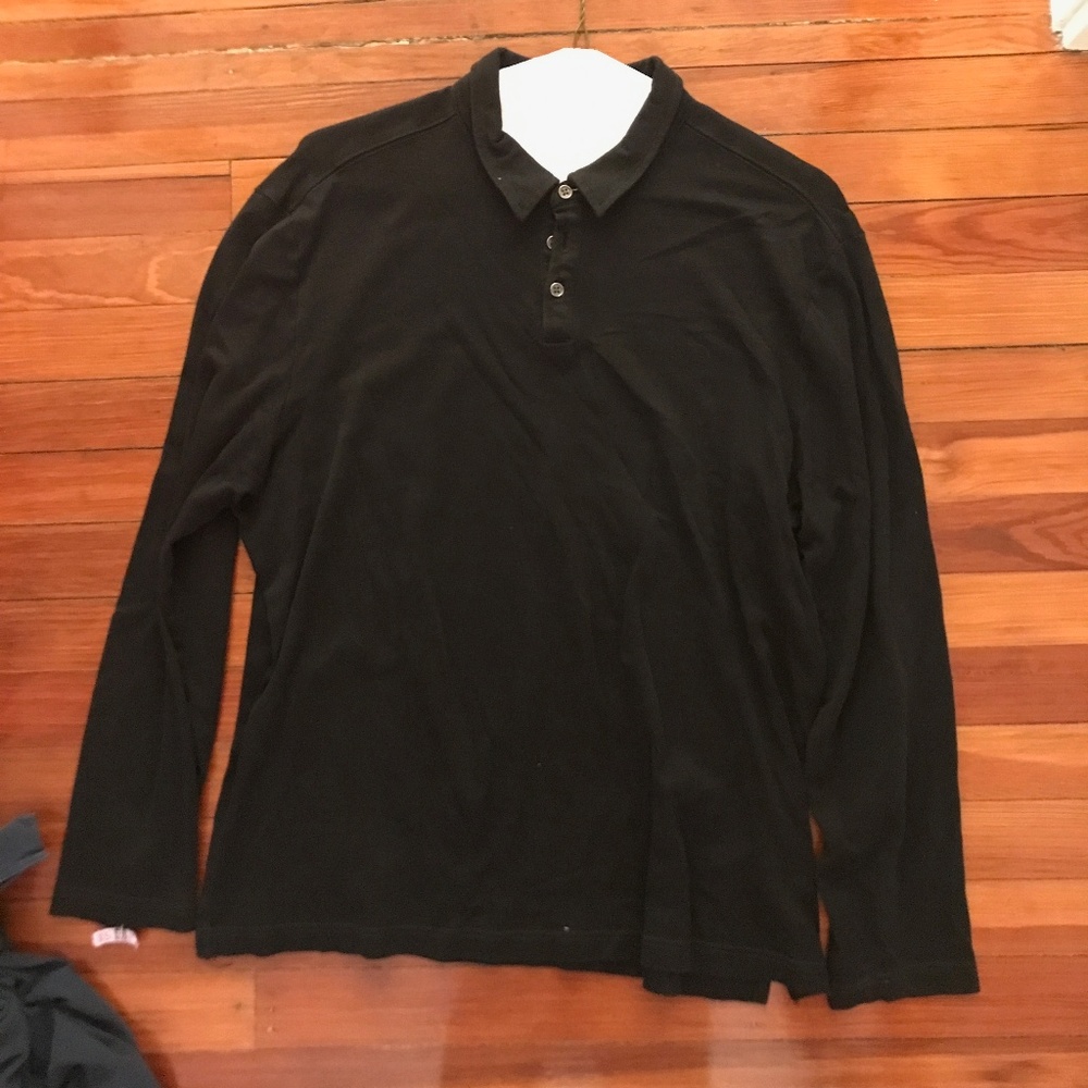 Robert Barakett Long Sleeve Polo
